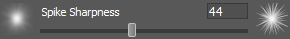 Spike Sharpness (S) - Sets the fuzziness or sharpness of the Secondary Spikes