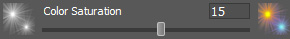 Color Saturation (C) - Sets the intensity of the star color used in the Secondary Spikes