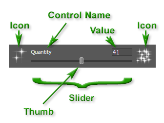 Slider Control Layout